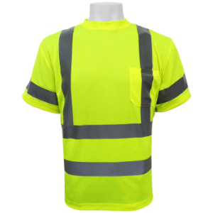 hi viz reflective safety shirt