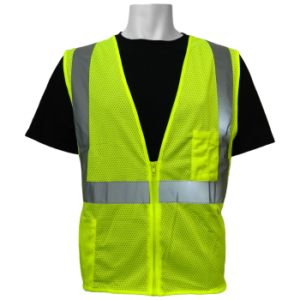 hi viz quality reflective safety vest