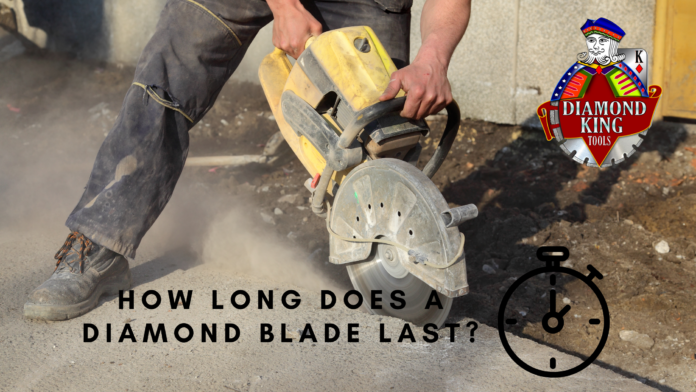 how long does a diamond blade last?