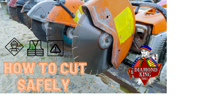how to cut safely with husqvarna k770