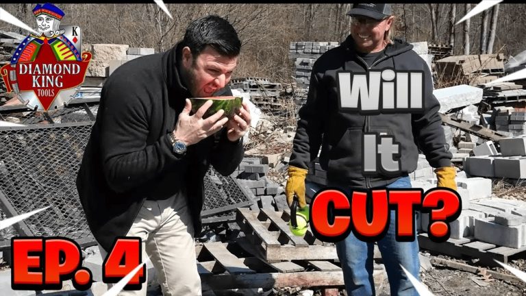 Will It Cut? Episode 4: Will A Tiger Shark Diamond Blade Cut A Delicious Watermelon? 🍉