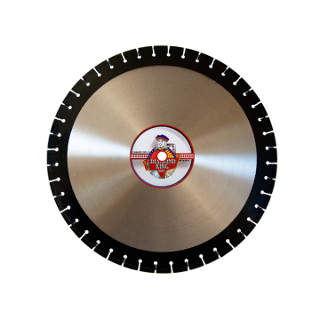 Trojan Pro 450mm Diamond Cutting Blade - For Hard Concrete, Granite, Stone, Brick